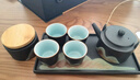 苏氏陶瓷（SUSHI CERAMICS）手绘彩画功夫茶具提梁茶壶配精美干泡茶盘茶叶罐7件套礼盒伴手礼 实拍图