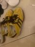 百丽（Belle）张凌赫同款彩虹豆透气新款德训鞋女商场款运动阿甘鞋D5R1DAM6预售 【周雨彤同色】芥末黄 (热卖色） 38 实拍图