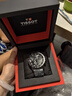 天梭（TISSOT）手表男速敢系列黑武士三眼石英男表运动男士腕表送男友送老公礼物 T125.617.33.051.00 黑武士 实拍图