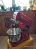 大宇（DAEWOO）大白象厨师机家用商用和面机揉面机7L大容量全自动多功能轻音压面机打蛋器搅面料理机CSJ06 红色 7L 实拍图