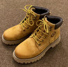 骆驼（CAMEL）王俊凯同款秋冬马丁靴户外工装大黄靴男 G122W7757TR 金黄 43 实拍图