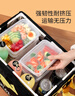 美丽雅一次性饭盒方形1000ml*30套 快餐打包盒大容量食品级便当野餐盒 实拍图