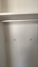 全友家居 衣柜北欧风小户型卧室家具储物收纳衣橱四门对开门挂衣柜子 实拍图
