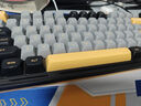 红龙（REDRAGON）KS108三模机械键盘 无线键盘 全键热插拔 gasket结构 五层填充 全尺寸游戏办公键盘 灰黑黄-龙吟轴 实拍图