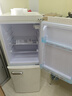德姆勒（DEMULLER）复古冰箱小型大容量家用租房电冰箱 化妆品静音强劲网红冰箱冷藏冷冻节能 BCD-152芝士白【上冷藏下冷冻】 实拍图