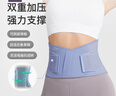 Keep护腰健身腰带运动支撑男女腰托深蹲篮球暴汗燃脂久坐束腰 松石绿L 实拍图