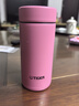 虎牌（TIGER）迷你口袋杯轻量便携双层真空保温保冷杯MMP-B20C-PP蜜桃粉200ml 实拍图