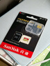 闪迪（SanDisk）64GB TF（MicroSD）存储卡 U3 C10 A2 V30 4K 至尊超极速移动版内存卡 读速200MB/s 实拍图