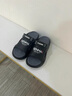 森馬拖鞋男夏季外穿高颜值踩屎感速干凉拖男士开车室内外防滑沙滩凉鞋 黑色【升级版】 40 【40-41同码】 实拍图
