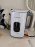 志高（CHIGO）恒温电热水壶 数显调温烧水壶自动断电保温 食品级304不锈钢烧水壶 保温热水壶1.7L大容量 天空蓝 实拍图