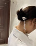 追师追师十二花神银发簪古风簪子新中式银簪高级感流苏发钗生日礼物 杏花-杨玉环【羞花】+礼盒 实拍图
