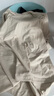 蕉内（Bananain）王一博同款305H纯棉睡衣男女士100%棉情侣家居服短袖短裤套装夏季 【短裤款素色-男】茶灰 S 实拍图