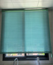 美尔耐L型百叶窗帘免打孔定制铝合金卫生间浴室厨房卧室隐私Z帘透气防窥 6025免打孔【拉丝】奶油白 1平方米 实拍图