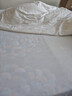 纯色四件套华夫格床单式被罩简约水洗棉学生宿舍三件套3床上用品 纯白（华夫格） 1.5米床四件套（被套150x200cm） 实拍图