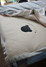 无印良品A类夏季凉感冰豆豆床单单件 三明治冰丝床单 双人可水洗180*200cm 实拍图