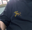 ARC'TERYX始祖鸟 KRAGG COTTON LOGO SS 透气 男子 棉质短袖T恤 24K BLACK/黑色 L 实拍图