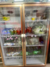 稚乐  饮料展示柜冷藏柜冰柜商用展示柜 风冷鲜花保鲜超市便利店酒吧玻璃冰箱立式网红啤酒柜 【铝合金】双门加深款【纯风冷无霜】25款省电40% 实拍图