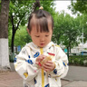 牧萌儿童雨衣男童女童幼儿园小童宝宝全身防水女孩雨披 紫色萌萌兔 M 实拍图