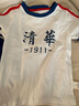 迪迪熊日记（DIDIXIONGRIJI）宝宝短袖套装夏儿童装男婴儿纯棉衣服T恤女童短裤薄款夏装学院风 短袖套装清华 100 cm(36M) 实拍图