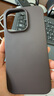 无印良品 MUJI 再生TPU手机壳iphone15/plus/pro/pro max 苹果 多巴胺 iphone15 pro 【限定色】棕色 实拍图