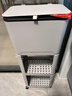 京悠雨德国厨房垃圾桶高款可移动多功能大容量干湿分离置物架带盖收纳桶 雅典灰 三层-免弯腰-可移动【赠垃圾袋】 实拍图
