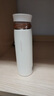 乐扣乐扣（LOCK&LOCK）菲特旋转盖轻量保温杯男女学生茶水杯子LHC4131IVY米白色450ml 实拍图