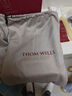THOM WILLS【雷军同款】厚底小白鞋男增高真皮商务透气板鞋休闲皮鞋夏季男鞋 白色G931-1 (雾面牛皮) 42 /8码 实拍图