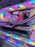 长城视界S5海景房机箱MATX支持360水冷无立柱台式主机台式机电脑主机箱 白色（MATX/360水冷位） 实拍图