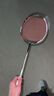 川崎KAWASAKI羽毛球拍4U超轻全碳素纤维耐打高磅比赛训练进攻型单双拍 川崎无极小坦克-无极红 （单只） 30磅-赠1拍包1桶球1手胶1护边 实拍图