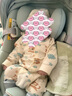 怡戈（Ekobebe）婴儿提篮式儿童安全座椅汽车用宝宝车载便捷睡篮新生儿0-15个月 护脊版-薄荷绿【护脊护腰】 实拍图