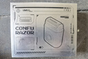 康夫（CONFU）剃须刀电动刮胡刀男士父亲节礼物全身水洗便携式三刀头胡须刀送男友 X1复古科技礼盒款 实拍图
