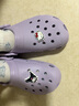卡骆驰crocs洞洞鞋贝雅男鞋女鞋轻便耐磨一脚蹬拖鞋休闲鞋|10126 军绿色-309 40 (250mm) 实拍图