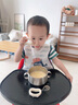 COOKSS儿童勺子宝宝学吃饭PPSU叉勺弯头婴儿硅胶短柄训练辅食勺 实拍图