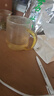雅集筑茗玻璃茶杯茶水分离玻璃杯带盖带玻璃内胆办公家用耐热泡茶杯 实拍图