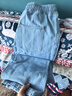 GLM牛仔裤男秋冬款宽松直筒裤子男潮流百搭抽绳美式休闲长裤浅蓝3XL 实拍图