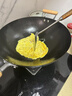 苏泊尔（SUPOR）炒锅有钛铁不粘无涂层炒菜锅精铁锤纹老式厨房铁锅燃气电磁炉通用 适合3-6人【免开锅】 34cm 实拍图
