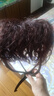 头顶补发片女卷发片短发玉米烫补头顶真发假发片蓬松增发量一片式 深棕色【13*14】补发片 短发 实拍图