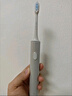 米家小米电动牙刷T302成人/学生 4种净齿模式 150天续航 4支刷头 银灰色生日礼物 送男女友礼物 实拍图