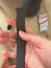 MSSM适用苹果手表表带S12/S11 Apple iWatch手表磁吸表带S10/9/8/SE3/Ultra4硅胶表带 可可配黑38-42 实拍图