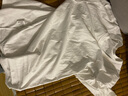 NASA GISS重磅260g纯棉短袖t恤男纯色圆领厚实不透纯白打底衫男女体恤上衣 白色 L 体重130-150斤 实拍图