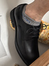 百丽男鞋商务正装皮鞋休闲增高软底真皮鞋A0916 黑色-无钉版 44 实拍图