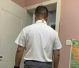 罗蒙（ROMON）短袖衬衫男士2025夏季凉感棉质上衣商务休闲正装白衬衣MQ21蓝色38 实拍图