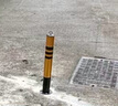 普达钢管警示柱防撞柱停车桩地锁车位锁路桩立柱隔离墩路障活动加长款 实拍图