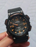 卡西欧（CASIO）太阳能情侣日韩腕表防水休闲运动夜光学生开学送礼物送男女友手表 AQ-S810W-1B太阳能动力 实拍图