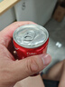 可口可乐（Coca-Cola）汽水 碳酸饮料 200ml*12罐  迷你摩登罐 新老包装随机发货 实拍图