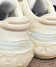 FILA 斐乐官方女鞋CARROT摩登板鞋萝卜鞋休闲厚底鞋子女 古白色/初雪白 F12W411201NAA 38 实拍图