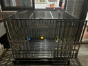 金百特 【不锈钢狗笼子】 金毛狗笼子中大型犬狗笼子宠物狗狗笼子狗屋高档狗别墅 【折叠款】125*79*107配6轮满焊 实拍图