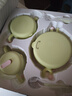 babycare宝宝婴儿辅食碗勺子不锈钢儿童餐具保温饭盒注水保温碗新生儿礼盒 实拍图