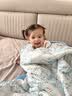 威尔贝鲁儿童防踢被子婴儿睡袋宝宝【桑蚕丝】秋冬轻暖 甜梦75*140cm 实拍图