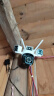 镭威视4g三摄像头室户外终身免流量监控器家用无需连wifi手机远程360度无死角带高清夜视全景不网线农村 实拍图